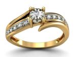 sklep jubilerski online, pierścionek zaręczynowy z brylantem, pierścionek zaręczynowy, brylant
